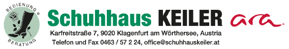 Logo SCHUHHAUS KEILER GmbH in Klagenfurt